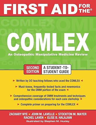 First Aid for the COMLEX 2nd Edition