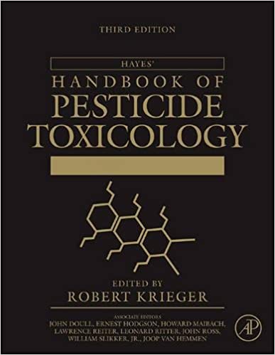 Hayes Handbook of Pesticide Toxicology 3rd Edition