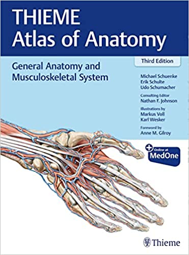 THIEME Atlas of Anatomy General Anatomy and Musculoskeletal System 3rd Edition