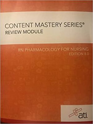 RN Pharmacology for Nursing 8th Edition