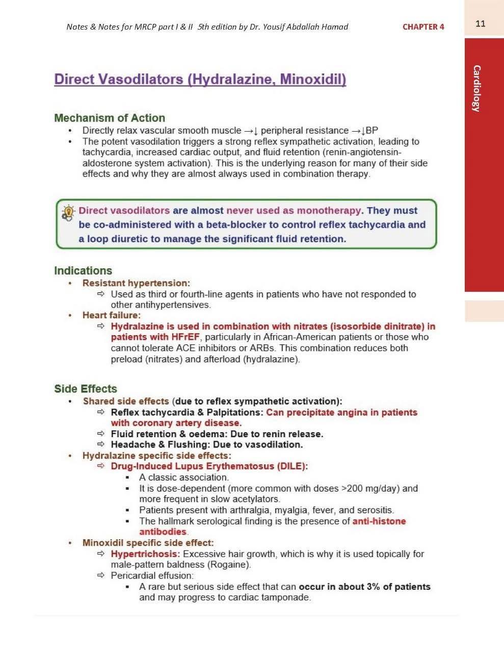 Notes & Notes for MRCP Part 1 & 2 5th Edition 2026 By Dr Yousif Abdullah Hamad 3 Volume Set - Image 6