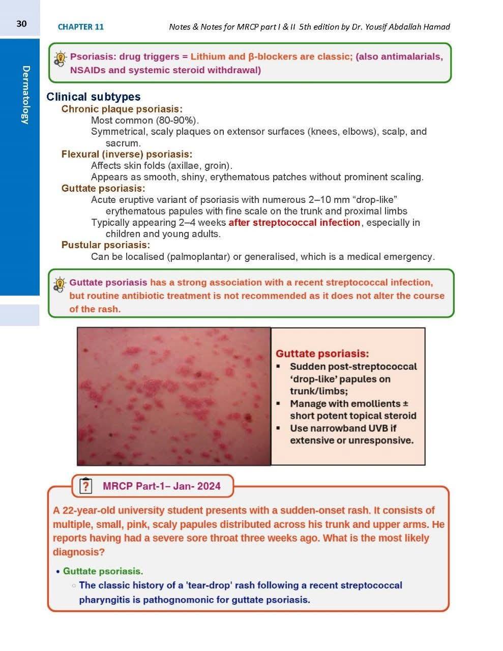 Notes & Notes for MRCP Part 1 & 2 5th Edition 2026 By Dr Yousif Abdullah Hamad 3 Volume Set - Image 7