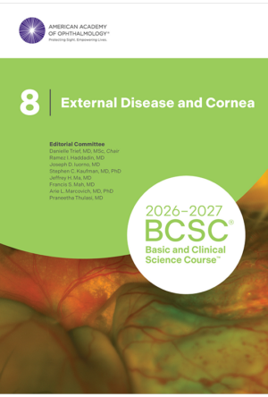 Basic and Clinical Science Course Section 8 External Disease and Cornea